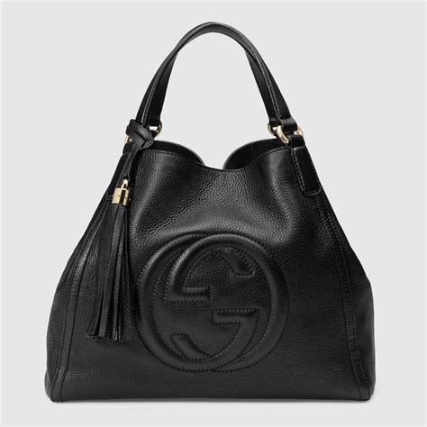 gucci soho small leather tote bag|Gucci tote bags lowest price.